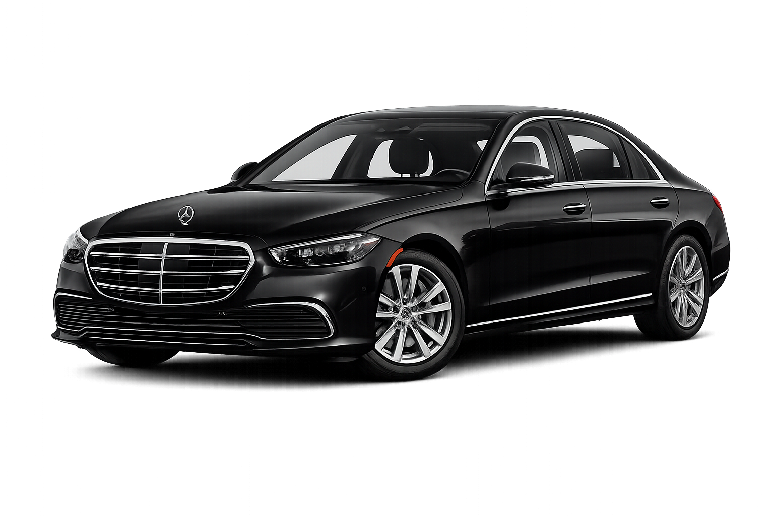 Luxury taxi waiting at O'Hare International Airport arrivals - Airport Taxi Chicago O'Hare